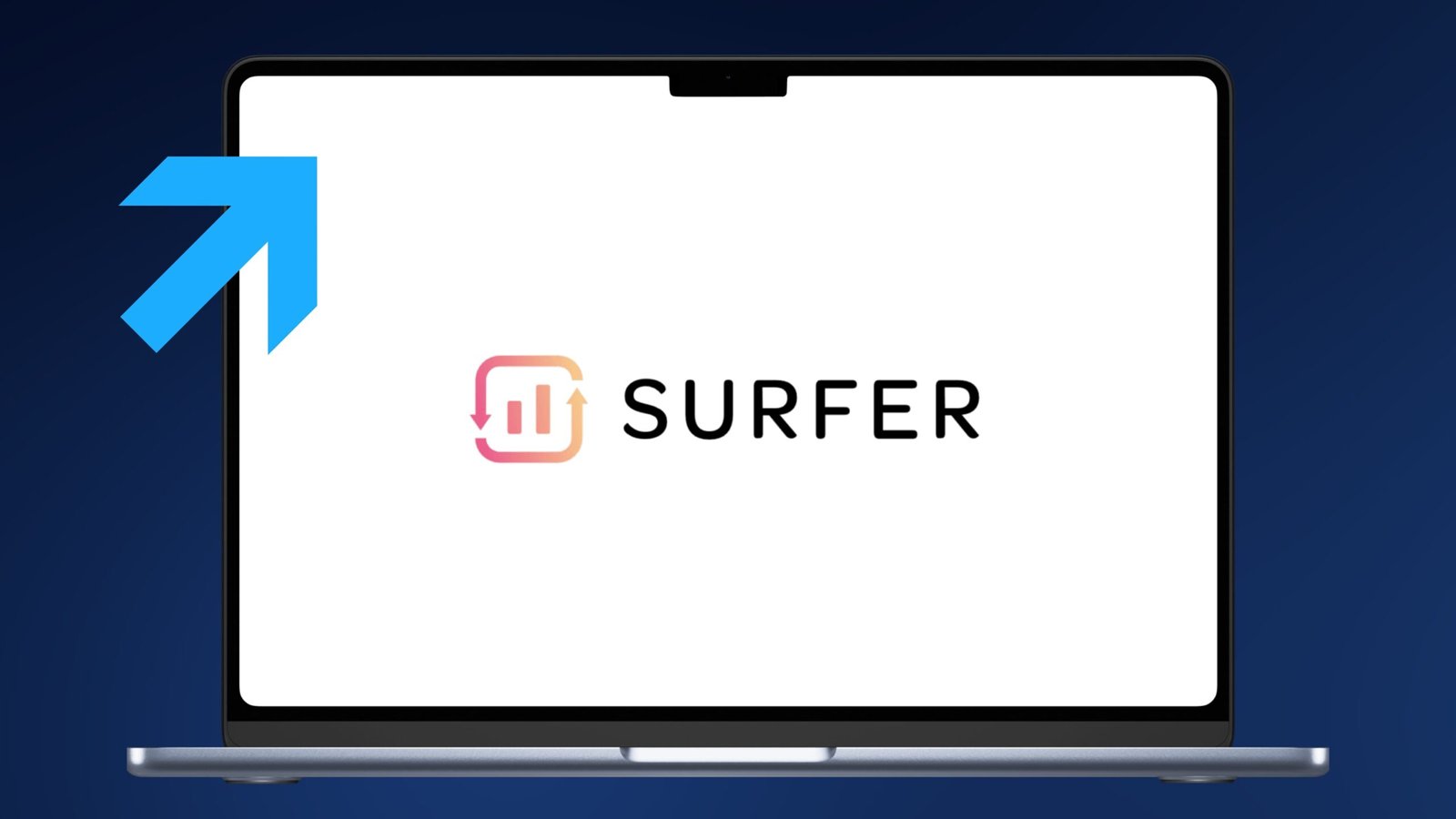 Das Logo von Surfer SEO