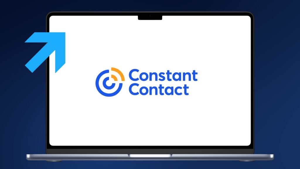 Screenshot von Constant Contact