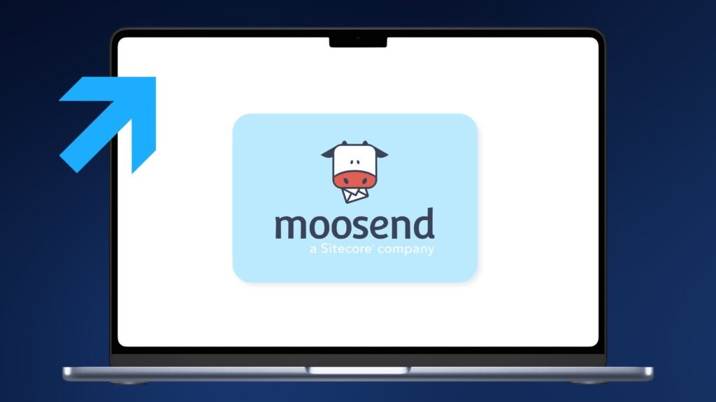 Screenshot von Moosend